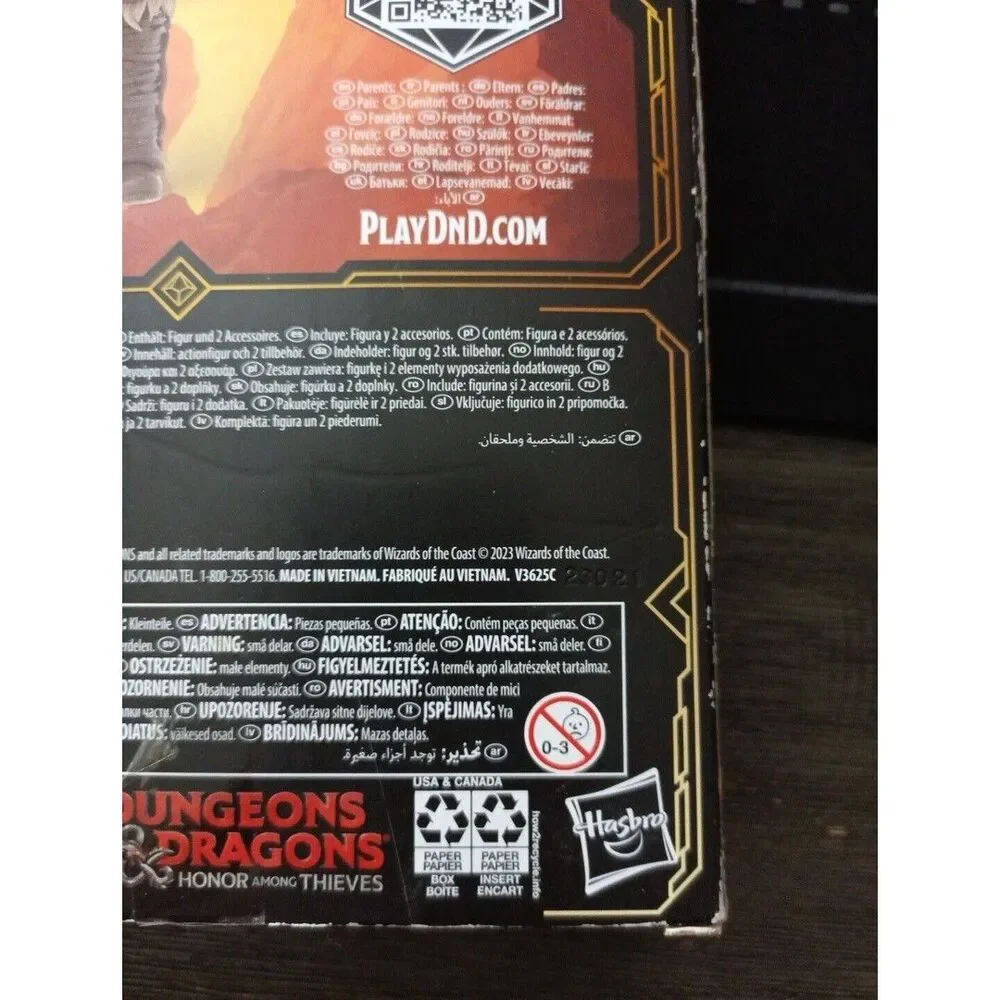 Dungeons and Dragons Honor Among Thieves Golden Archive Holga Hasbro 2023 New